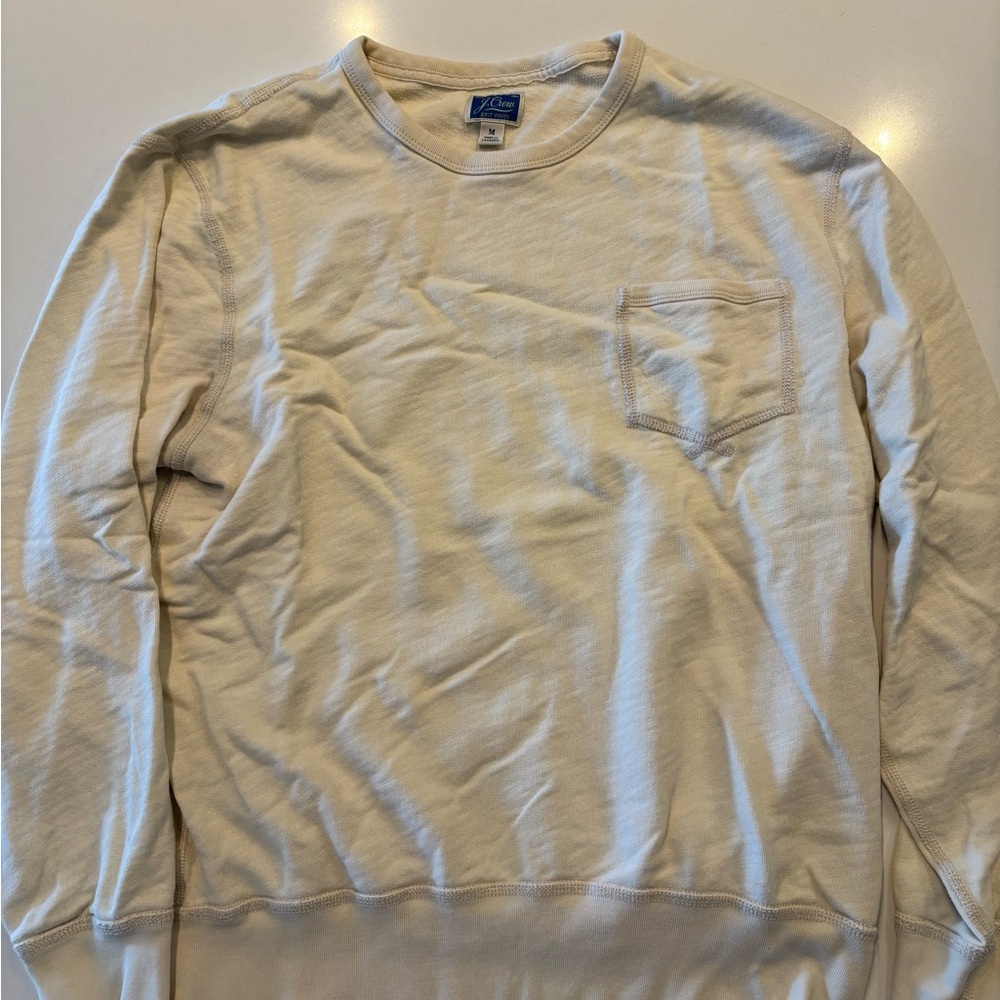 J. Crew Off-White Knit Top